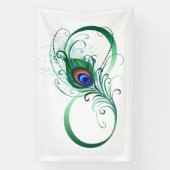 Banderoles Symbole de l'Infinity (Verticale)