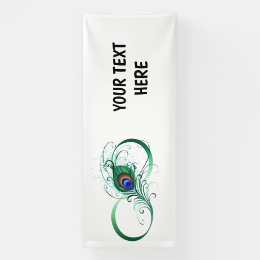 Banderoles Symbole de l'Infinity (Verticale)