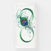 Banderoles Symbole de l'Infinity (Verticale)