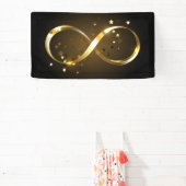 Banderoles Symbole d'infini doré (Insitu)