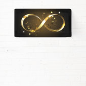 Banderoles Symbole d'infini doré (Insitu)