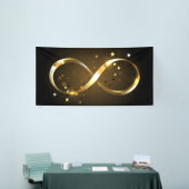 Banderoles Symbole d'infini doré (Salon professionnel)