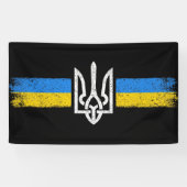 Banderoles SYMBOLE DU Drapeau Ukraine (Horizontal)