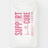 Banderoles Symbole extérieur Banner pour la guérison du cance (Vertical)