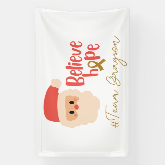 Banderoles Symbole personnalisé de Noël (Verticale)