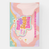 Banderoles SYMBOLE super Peace Out CHIFFRES SIX (Verticale)