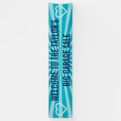 Banderoles Symboles simples - COEURS + texte & idées (Vertical)