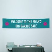 Banderoles Symboles simples - FLEURS + texte & idées (Salon professionnel)