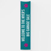 Banderoles Symboles simples - FLEURS + texte & idées (Vertical)