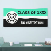 Banderoles Symboles simples - SKULL & BONNES + vos idées (Salon professionnel)