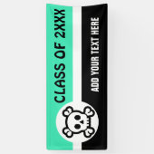 Banderoles Symboles simples - SKULL & BONNES + vos idées (Vertical)