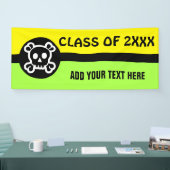 Banderoles Symboles simples - SKULL & BONNES + vos idées (Salon professionnel)