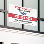 Banderoles Systèmes de sécurité (Bâtiment extérieur)