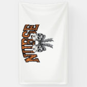 Banderoles T-shirt classique de l'infirmière Coquette Bow Hal (Vertical)