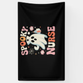 Banderoles T-shirt éffrayant classique infirmière_1 (Vertical)