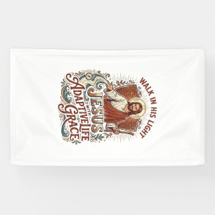 Banderoles T-Shirt Encouragement pour Handicapés Jésus Inspir