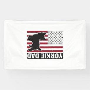 Banderoles T-shirt pour chien avec gravure vintage patriotiqu
