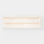 Banderoles Tableau alphabétique minimal moderne (Horizontal)