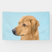 Banderoles Tableau Rhodesian Ridgeback - Art Chien original (Horizontal)