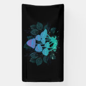 Banderoles Tabourets dans Bushes (Verticale)