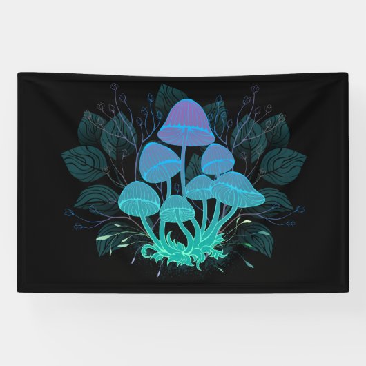 Banderoles Tabourets dans Bushes (Horizontal)