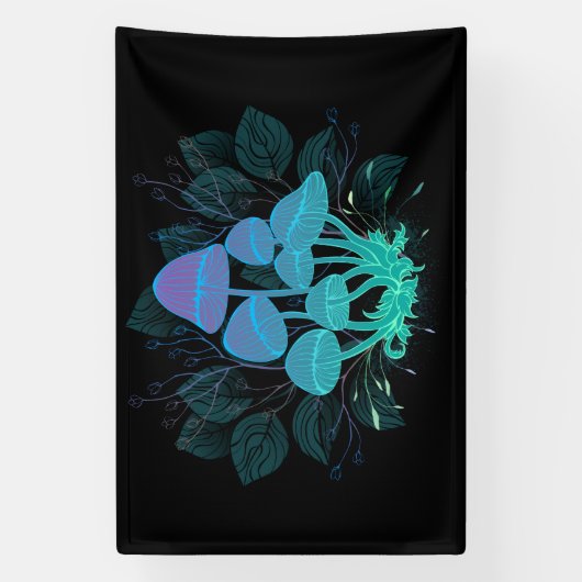 Banderoles Tabourets dans Bushes (Verticale)