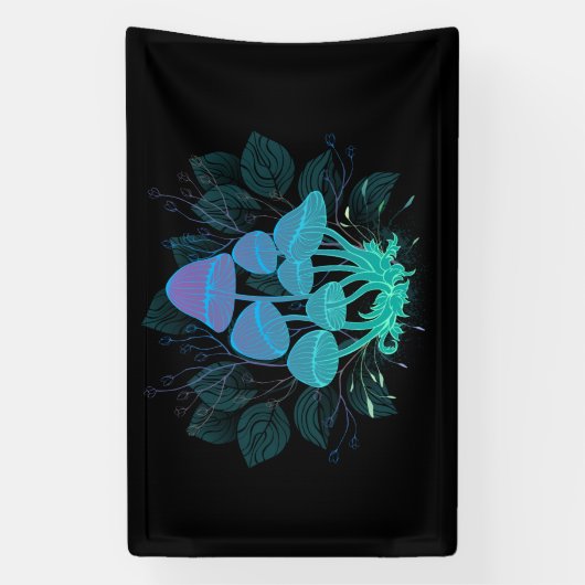 Banderoles Tabourets dans Bushes (Verticale)