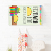 Banderoles Taco 'Bout Anniversaire Fiesta (En situation)