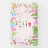 Banderoles Taco bout fun fiesta mexicaine premier anniversair (Verticale)