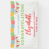 Banderoles Taco Bout Un Futur Fête de Graduation (Vertical)