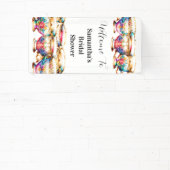 Banderoles Teacups floral high tea nuptiale douche thé partea (Insitu)