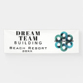 Banderoles Team Building - Dream Team Company Logo (Horizontal)
