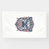 Banderoles Tee-shirt graphique vectoriel de style de drapeau (Horizontal)