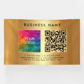 Banderoles Télécharger le logo professionnel QR Code personna (Horizontal)
