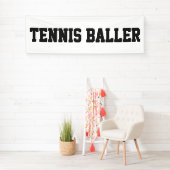 Banderoles Tennis Baller (En situation)