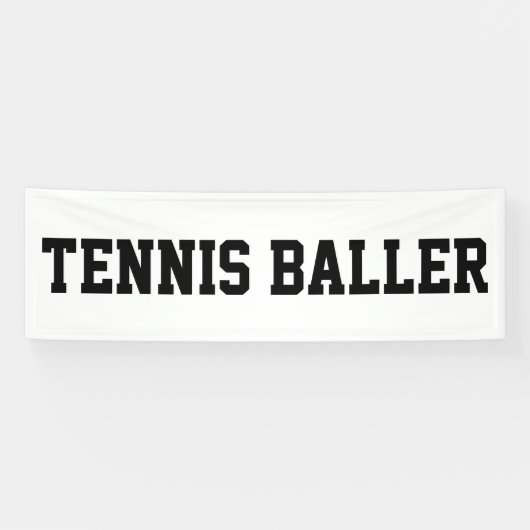 Banderoles Tennis Baller (Horizontal)