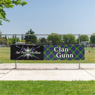 Banderoles Tente des montagnes de Gunn de clan de festival