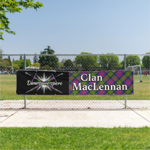 Banderoles Tente des montagnes de MacLennan de clan de