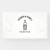 Banderoles Tequila vibes the way to go (Horizontal)