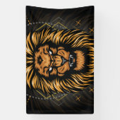 Banderoles Tête de lion (Verticale)