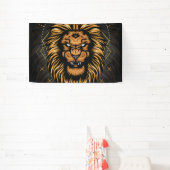Banderoles Tête de lion (Insitu)