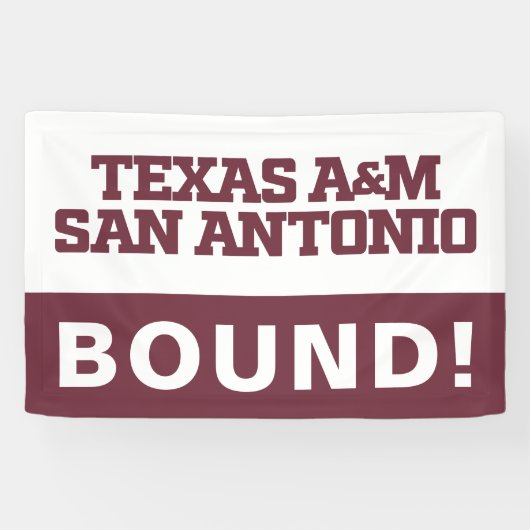 Banderoles Texas A&M San Antonio (Horizontal)