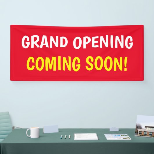 Banderoles Texte simple (Salon professionnel)