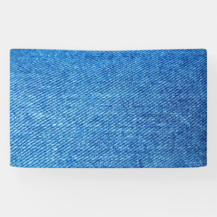 Banderoles Texture de Denim bleu