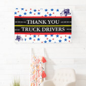 Banderoles Thank You Truck Drivers | Trucker Appreciation  (En situation)