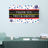 Banderoles Thank You Truck Drivers | Trucker Appreciation  (Salon professionnel)