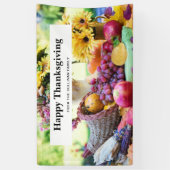 Banderoles Thanksgiving Holiday Autumn Harvest Table (Vertical)