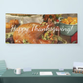 Banderoles Thanksgiving turkey dinner (Salon professionnel)