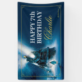 Banderoles The Polar Express Pajama Slumber Party Banner (Vertical)