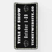 Banderoles Theatre Show Advertisement Banner (Verticale)